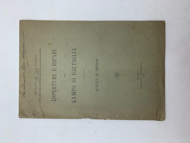 Coperture e ripari nel campo di battaglia. Qualità ed impiego